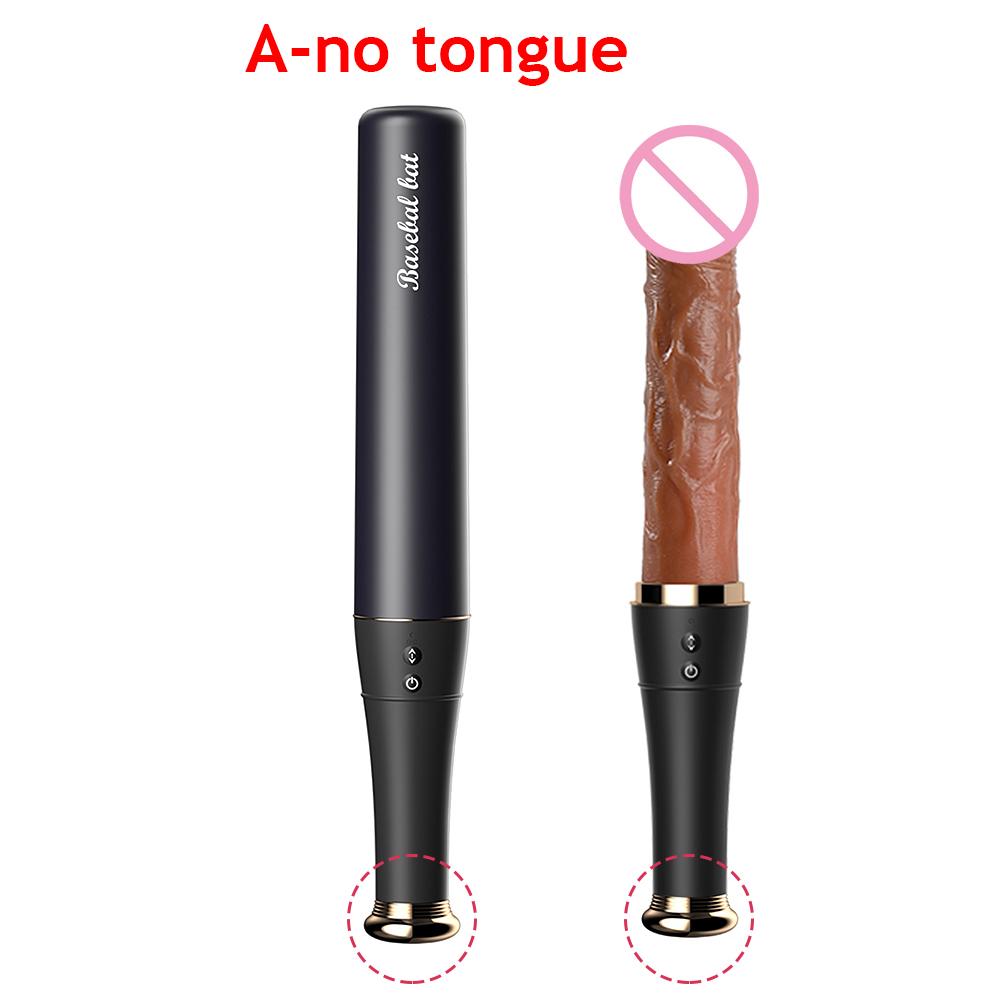 19CM Realistic Thrusting Dildo Vibrator for Women Vagina Anal Stimulator Heating Auto Telescopic Masturbator Sex Toys for Couple