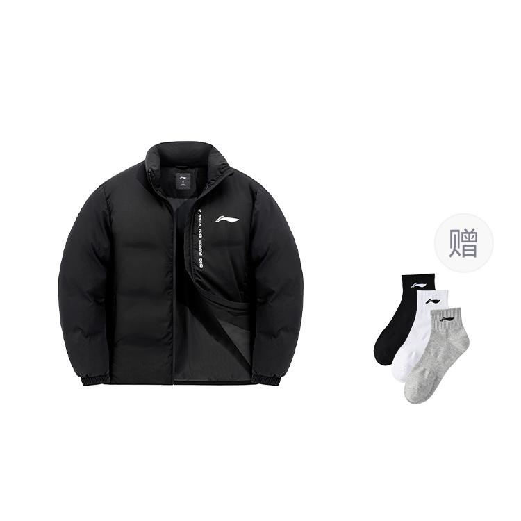 Пуховики Li Ning Унисекс С воротником-стойкой Утепленные AJMU219-8