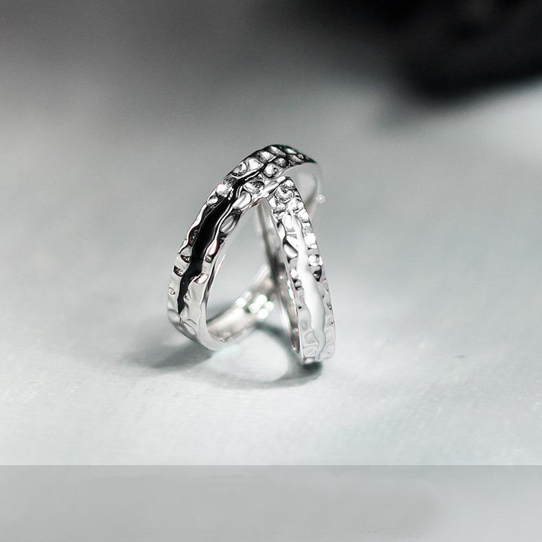 Adjustable Open Couple Rings - Simple Design for Long-Distance Relationships, Men and Women