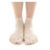 5 Toe Made In Mesh 5 Toe Cold Beige 2 Pair Set A08 Socks, Women's, Japan, Silk, Knit, Socks, Summer, Relief, 100% Silk, Ankle,