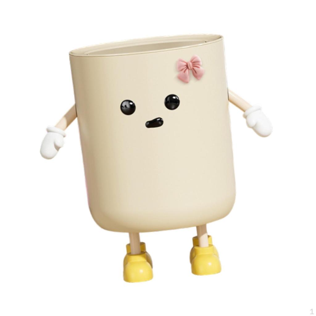 Очаровательная мусорная корзина для мусора Портативная Креативная Современная Практичная для Дома