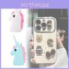 Iphone Silicone Case With 3d Rainbow Unicorn Design For Cute Protective Cover