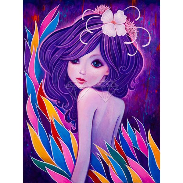 5D DIY Алмазная картина Набор Крутые красавицы Искусство Алмазная вышивка Стразы Украшения для дома