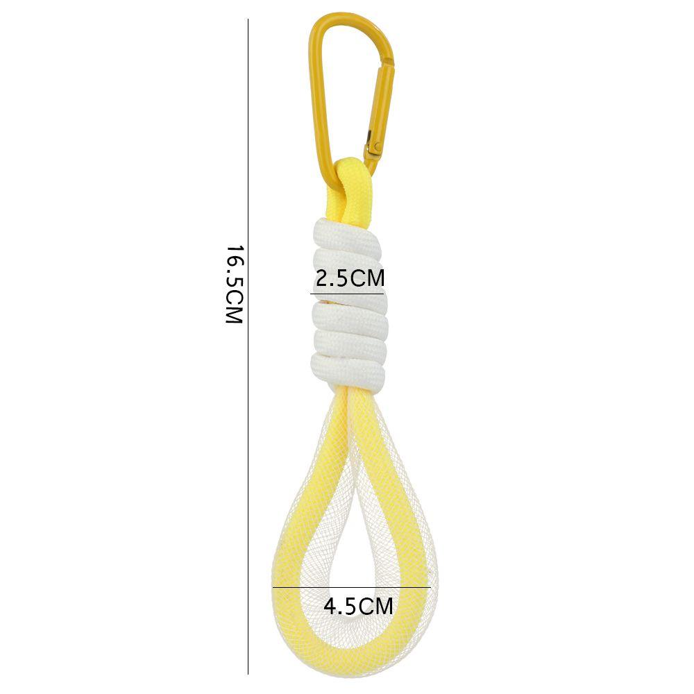 Color Keycord Hanging Trousers Accessories Braided Strips Mesh Landyard Lanyard Phone Strap