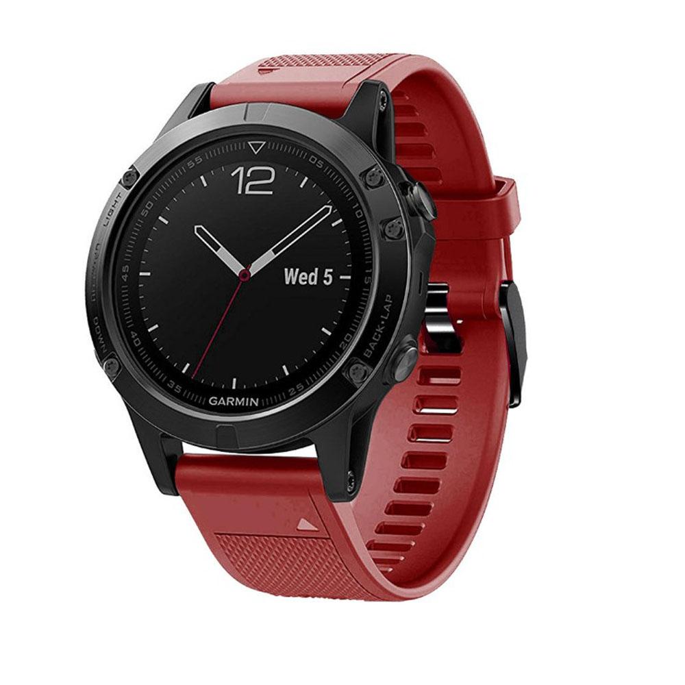 26/22 мм ремешок для часов Garmin Fenix 5 5X 5S 3 3 HR для Fenix 6X 6 6S, с быстрой заменой, силиконовый, спортивный, Easyfit, ремешок на запястье