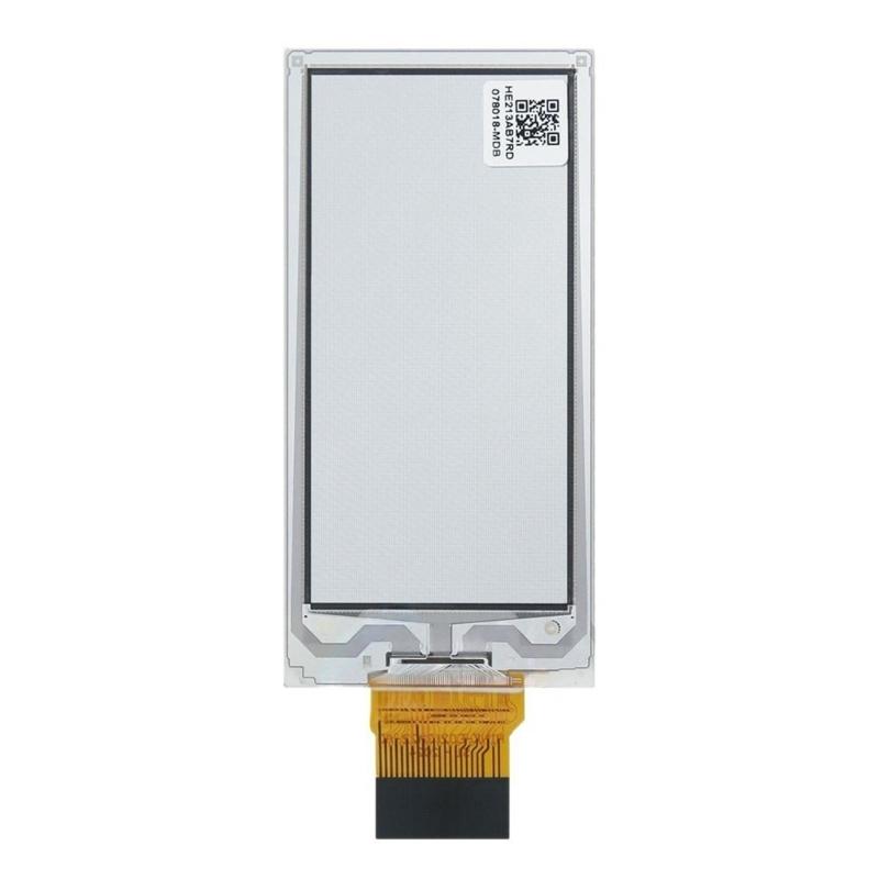 2.13Inch Electronic Paper Display Low Power Usage Wide Visibility Portable Construction Not Toxic Components