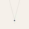 14K Birthstone December Topaz Cuddly Necklace