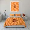 Cartoon Cat Three-Piece Set Decor Bedding Set with 1 Duvet Cover 2 Pillowcases Single Double King Queen, Gift