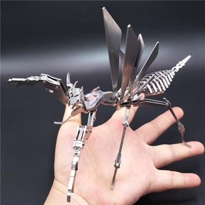3D головоломка мультфильм Mantis металлическая модель конструктора взрослая механическая головоломка животное DIY сборка игрушка детский подарок