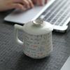 Керамическая чайная чашка для кунг-фу с математическими формулами, глазурь Жу - Для личного использования или в подарок