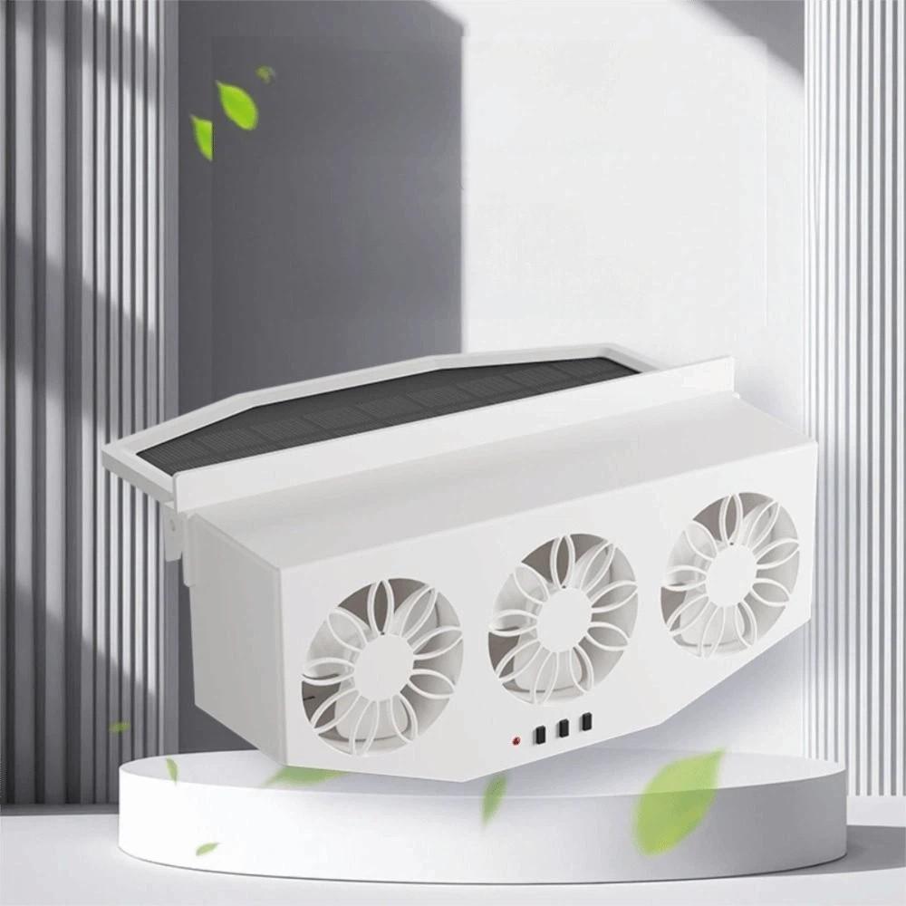 Continuous Operation Window Ventilation Fan Low Energy Consumption Auto Air Vent Vehicle Cooling