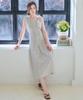 Slow Lolly Pintuck Long Sleeveless Dress_4 Colors