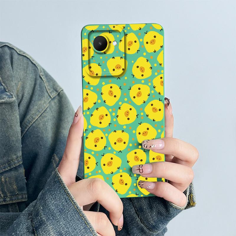 Чехол для телефона Realme C30 C30s Narzo 50i Prime RMX3690 RMX3506 Coque Мягкий силикон Сладкий рисунок Печатная задняя панель Защитная крышка