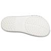 Crocs Bayaband Простые удобные спортивные шлепанцы для улицы, дышащие, от натирания, унисекс, белый с синим 205393-126