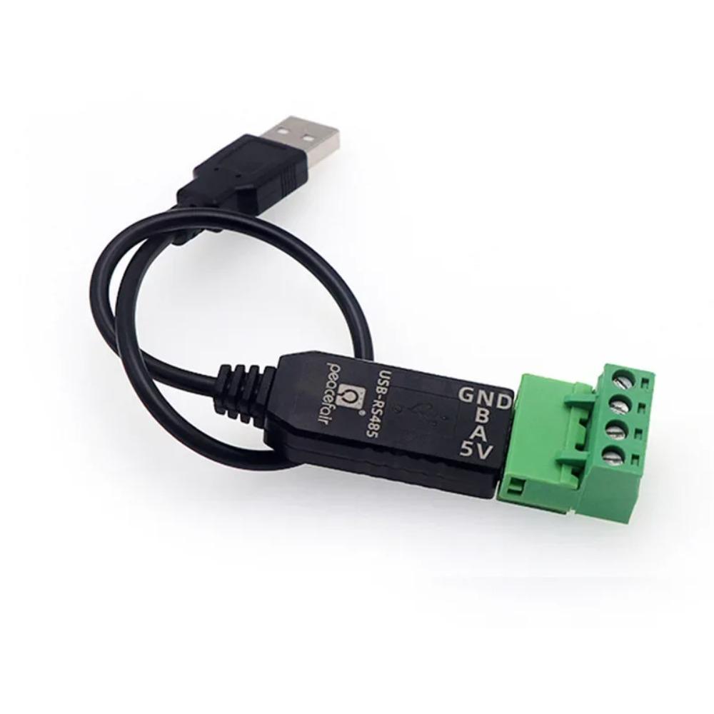 Industrial USB to RS485 Converter Serial Cable Upgrade Protection Terminal Block for PLC Industrial Instrument PC Multi Windows