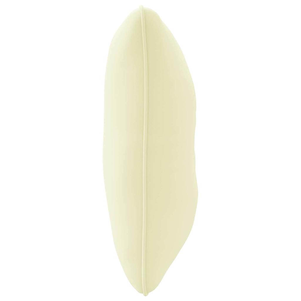 R Back Cushion PUTTEN 100percent Polyester Cream 80 x 40 x 10 cm