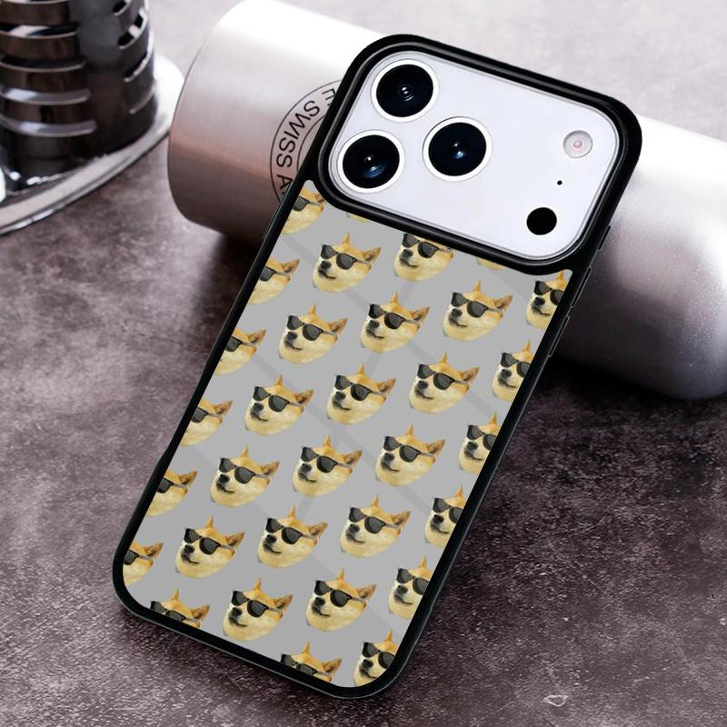 Чехол для телефона с мемом Доге Кабосу для iPhone 17 16 15 14 13 12 11 Pro Max Plus 17Air Мягкий силиконовый чехол