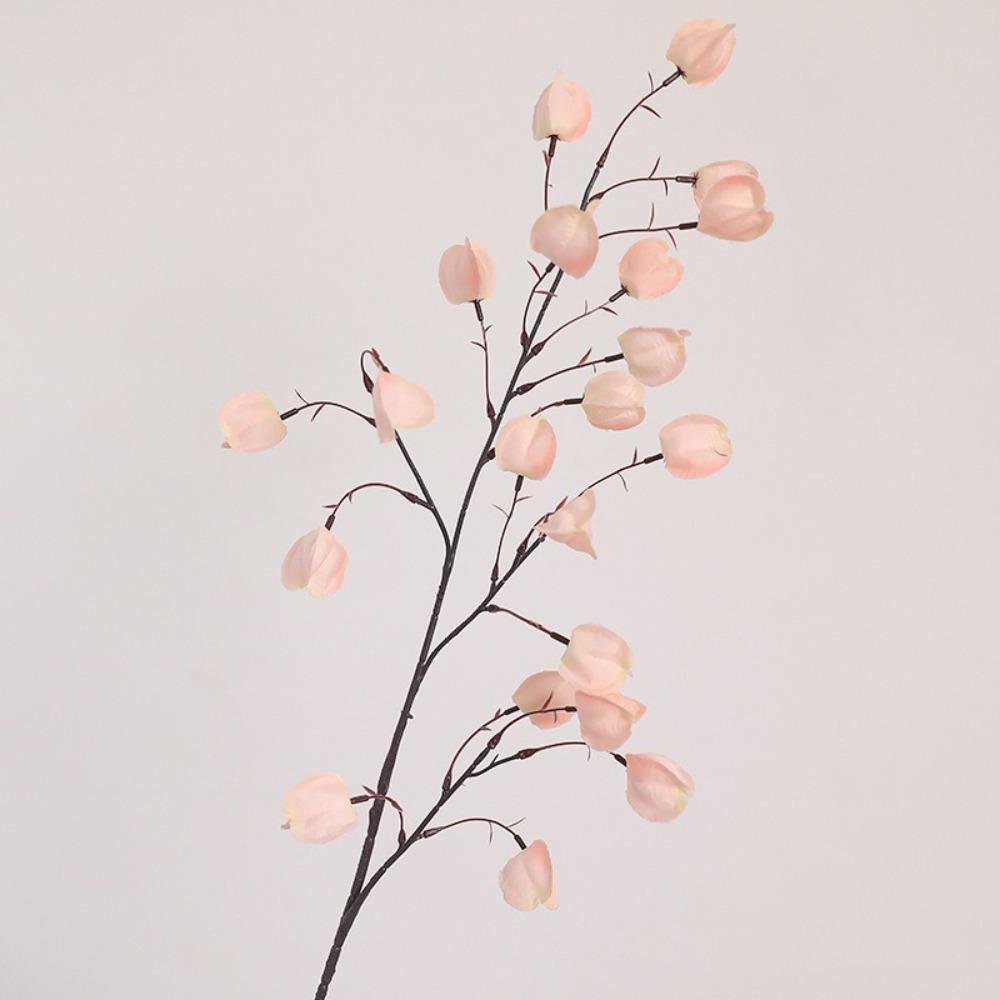Long Branches Artificial Lantern Fruits Plastic Realistic Lantern Flower Branch Handmade Fake Flower Bouquets Photo Props