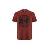 New Spring Collection Fortune Coin Training Loose Short Sleeve T-Shirt Men Tops Red 1374713-610