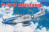 Пластиковая модель 1/32 американского армейского самолета Mustang P-51D времен Второй мировой войны PLATZ DR3201