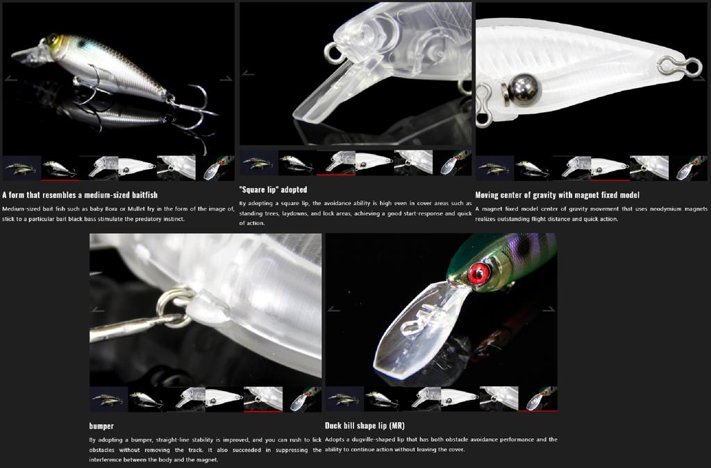 Jackall Chubble MR Minnow 65 мм 10,8 грамм Плавающая приманка Thunder (1238)