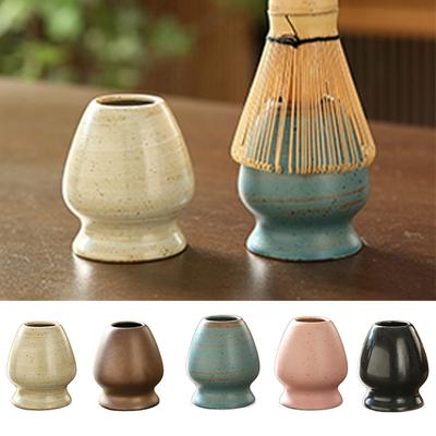 Подставка-держатель для венчика большой вместимости, гладкий бамбуковый держатель для матча-часен для аксессуаров чайного набора