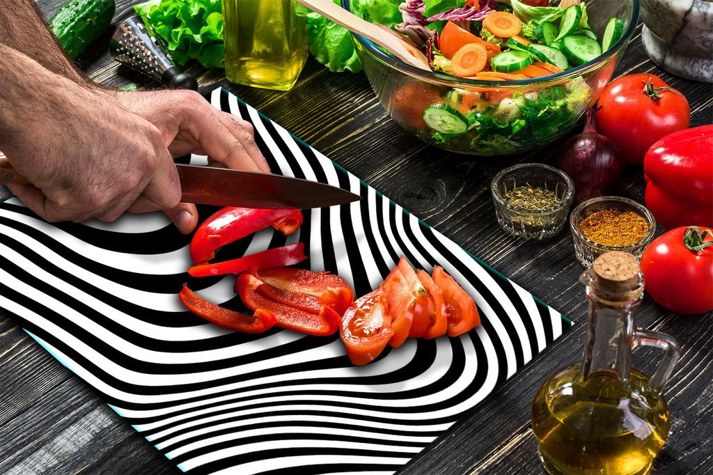 GLASS CUTTING BOARD 52x40 PATTERNS