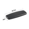 2 Replacement Gaming Chair Armrest Pads Easy to Install Simple Line Accessories Black PU Universal