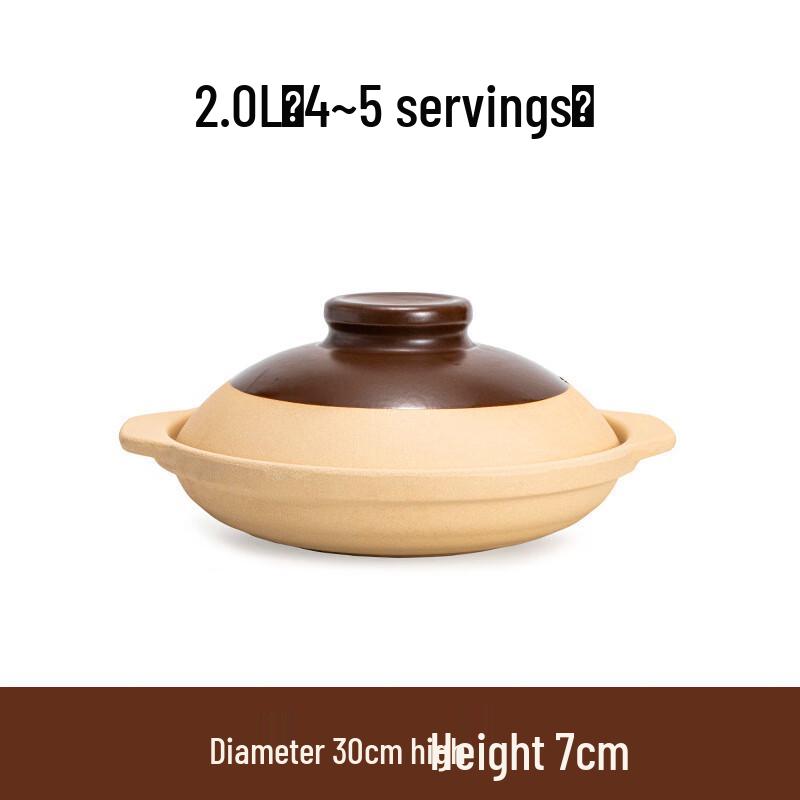 Wutuo High-Temperature Ceramic Casserole Pot