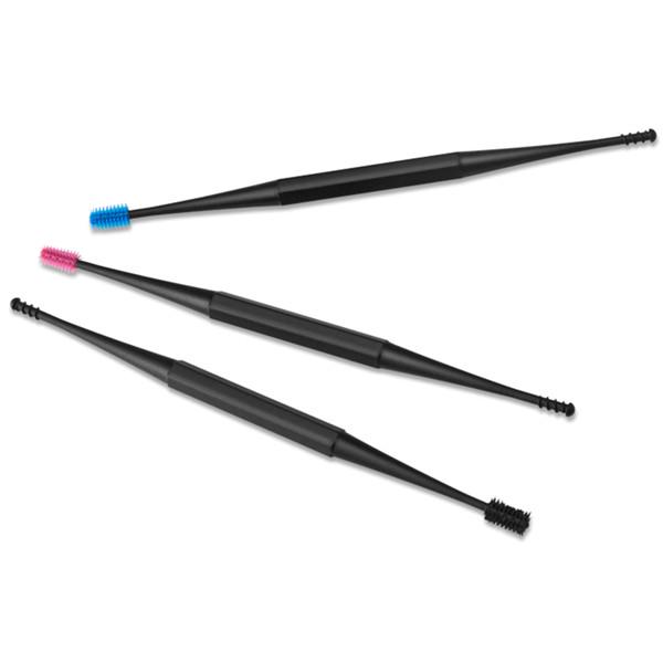 Мягкая силиконовая ушная палочка, двухсторонняя кюретка для удаления ушной серы, ложка для чистки ушей, спиральный инструмент для чистки ушей 