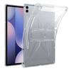 For Samsung Galaxy Tab S10 FE/S9 FE Clear Case Kickstand Shockproof TPU+PC Tablet Cover with Pen Slot