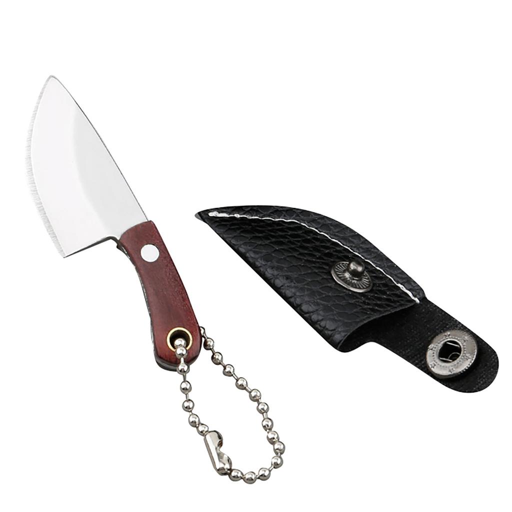 Портативный нож 6 см. Экспресс-нож для разборки. Нескладной нож. Коллекционный нож. Маленький кухонный нож. Креативный мини-портативный нож с открытым футляром.