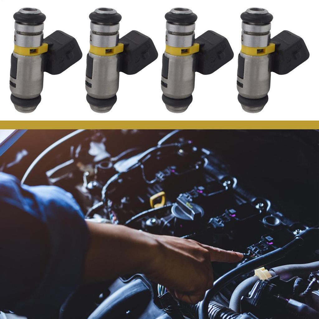 Комплект из 4 шт. Инжектор двигателя с пониженным уровнем выбросов Форсунка инжектора двигателя Для Laguna II Grandtour 2.0 16V Espace IV 2.0 Megane II 2.0