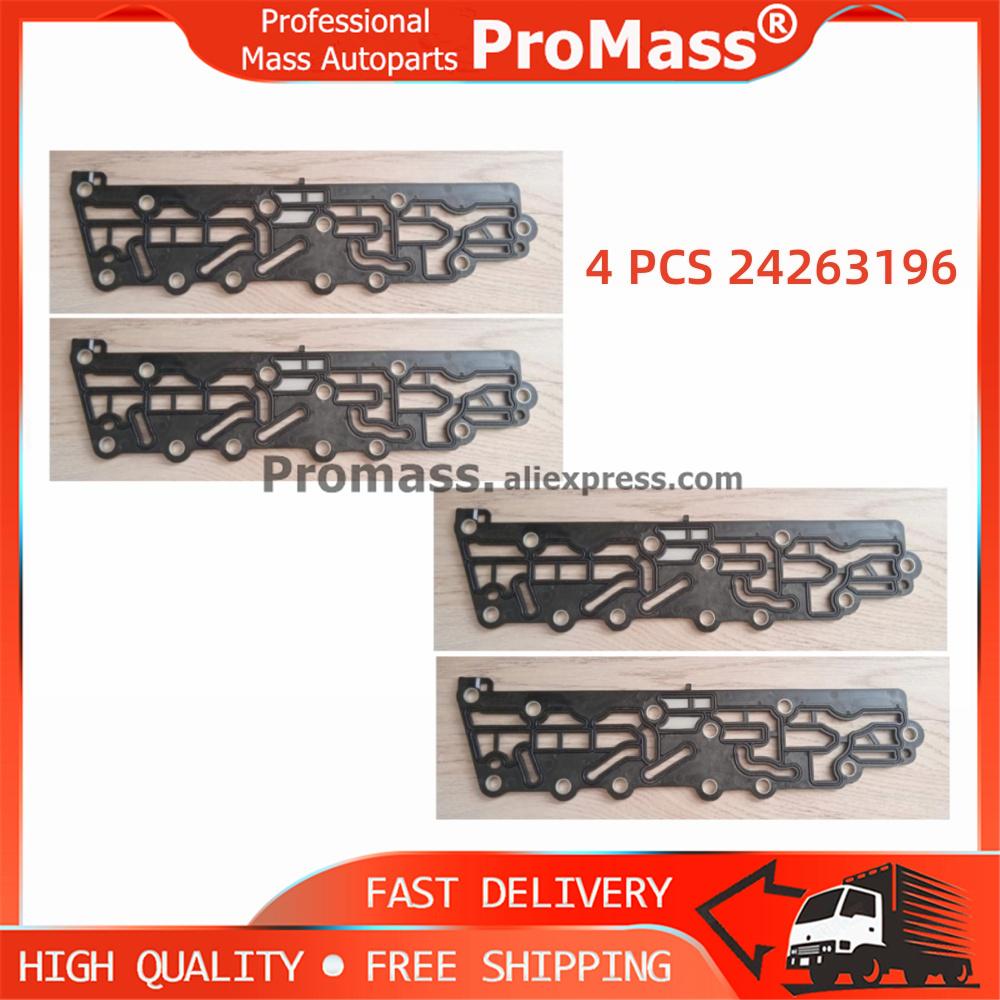 New 24242274 24263196 6T40 6T45 TCU Filter Gasket 6T40E 6T45E Control Valve Solenoid Gasket for Buick Opel Chevolet Saab