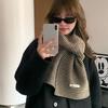 Классический Универсальный Полосатый Вязаный Шарф для Женщин на Осень и Зиму Высококлассный Модный Теплый Шарф для Пар Трендовый