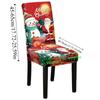 Xmas Decoration Dinner Chair Seat Cover Seat Protector Wear For Chairs  Festival Atmosphere