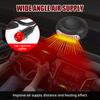 360 Rotatable Car Heater 12V Electric Heater Plugs Into Cigarette Lighter Auto Windshield Defroster Car Anti-Fog Heater Dryer
