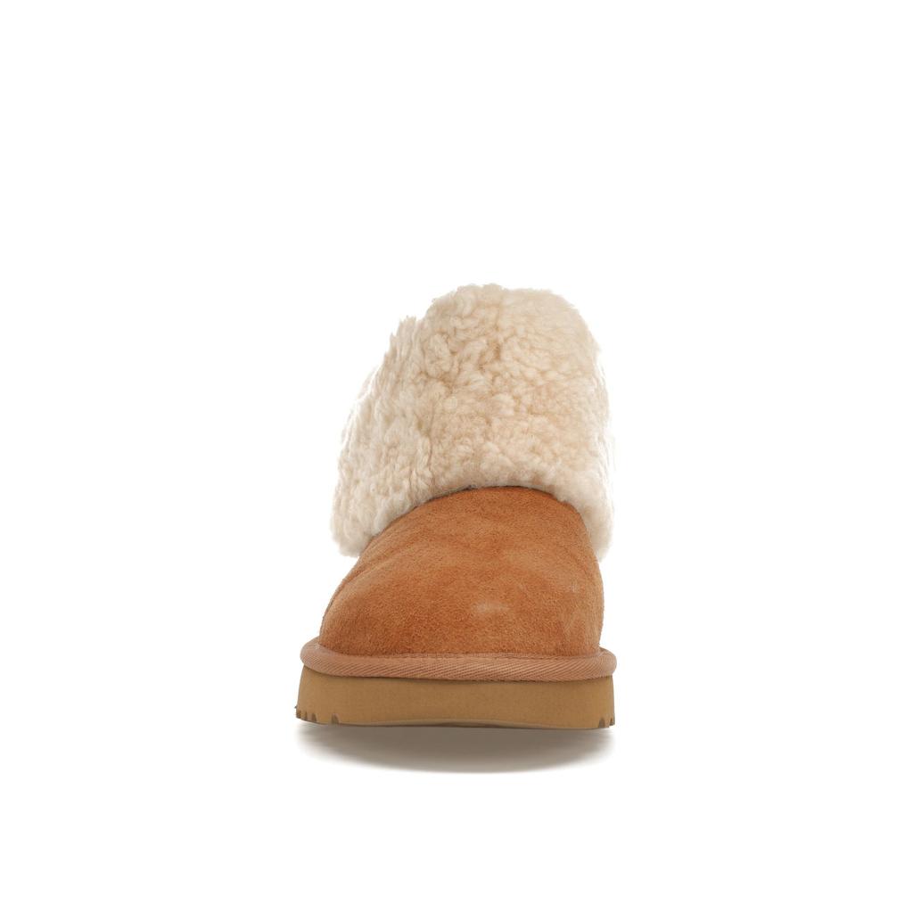 UGG Classic Ultra Mini Boot Heritage Braid Chestnut (Womens) Women Sneakers 1151750-CHE