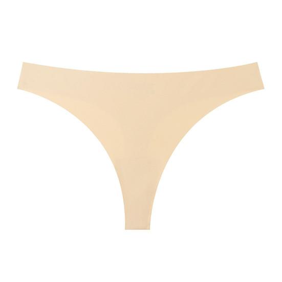 Бесшовные женские стринги с низкой талией, незаметные, для тренировок, сексуальные, эластичные, мягкие, дышащие