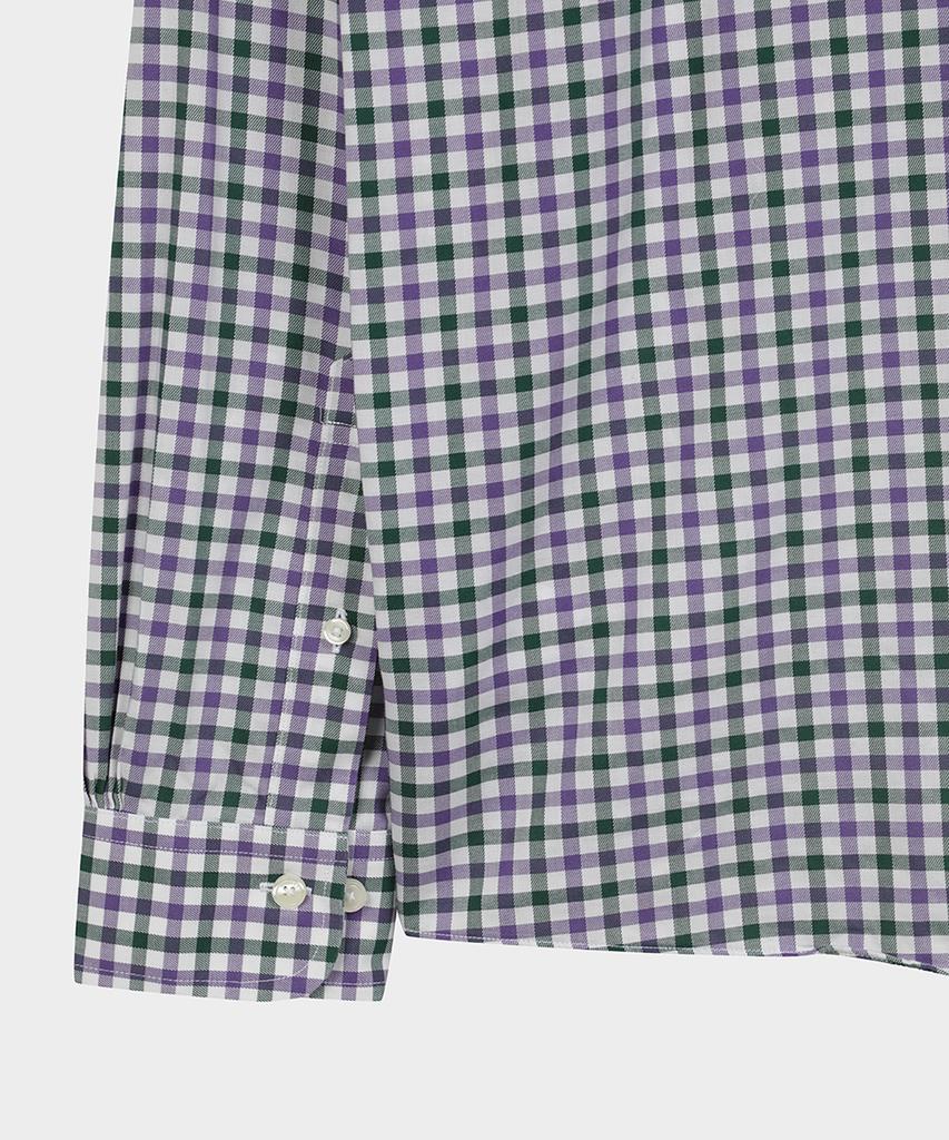 Рубашка в клетку из негладкой твиловой ткани Regular Fit от BROOKS BROTHERS (Темно-зеленый) (Bbthmm9890Jef)