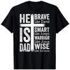 He Is Dad Religious Happy Father's Day Christian Dad Bible BLACK T-Shirt 1799,men&women Unisex T-shirt