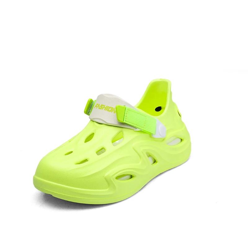 Модная мужская обувь тапочки женские садовые сандалии на плоской подошве сандалии на платформе мужские летние сандалии 2024 мужские кроссовки уличные шлепанцы домашние сабо