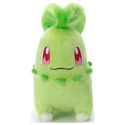 TAKARATOMY ARTS Pocket Monster Pokemon Я выбрал тебя! Плюшевый Чикорита Ширина прибл.. 17см