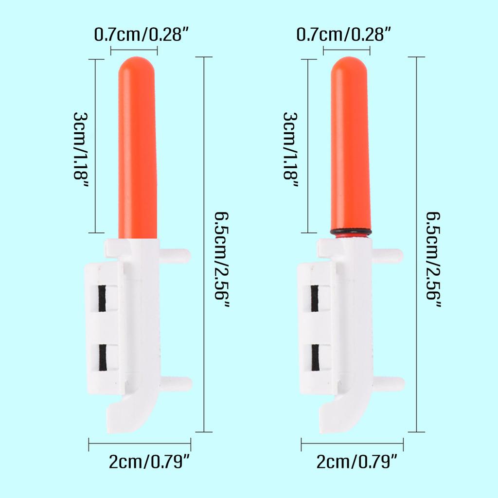 Fishing Luminous Glow Lamp Rod Tip LED Glow Stick Tube Night Fishing Strike Alert Glow Stick Bite Alarm Rod Glow Stick