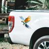 Macaw Car Sticker Waterproof Vinyl Decal on Bumper Rear Window Laptop Self-adhesive Decal For Car Accessories TM211