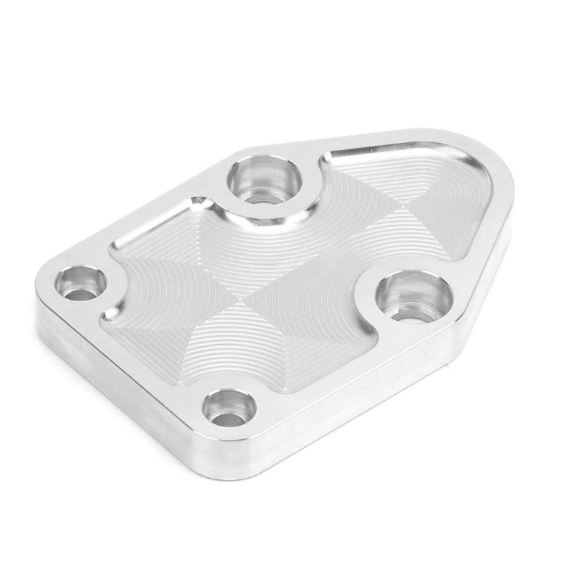 Пластина топливного насоса с прокладкой и болтами, алюминиевый комплект монтажной пластины топливного насоса для двигателя 283 327 350 2071