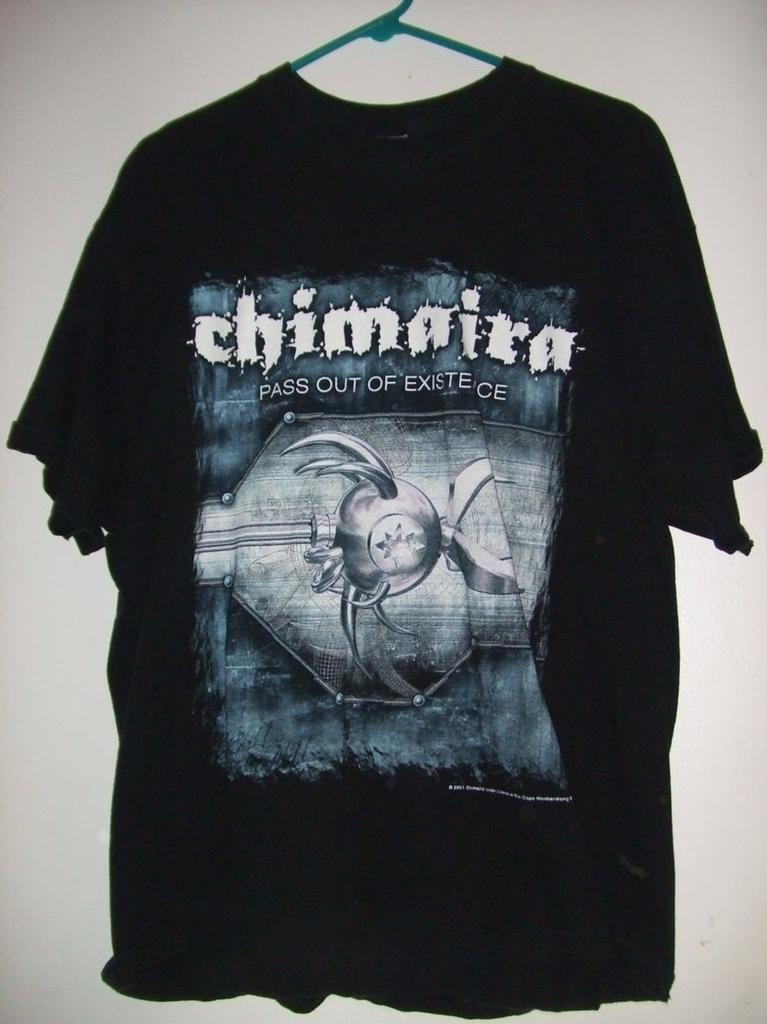 Rare! Chimaira band T-shirt Short Sleeve Unisex Cotton Full Size S to 5XL EN425