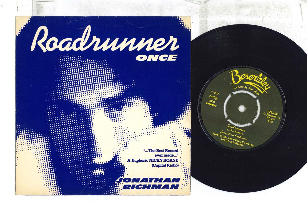 7inch Record JONATHAN RICHMAN, MODERN LOVERS - Roadrunner BZZ1