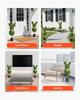 Artificial Topiary Bunny-Shape Boxwood Ball, 2 Set 914mm Faux Boxwood Plant Balls, Fake Silk Tree Look Real, Easy Assembly for Decor Front Porch
