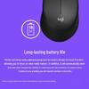 Беспроводная эргономичная мышь Logitech M275